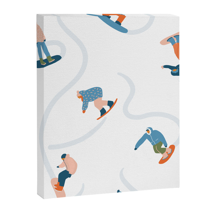 Snowboarding Canvas Print Gallery Image 1