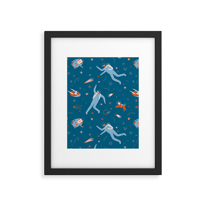 Space adventure Framed Art Print Gallery Image 1