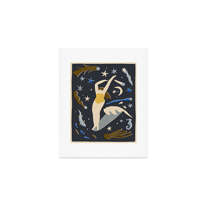 Space surf Art Print Gallery Image 1