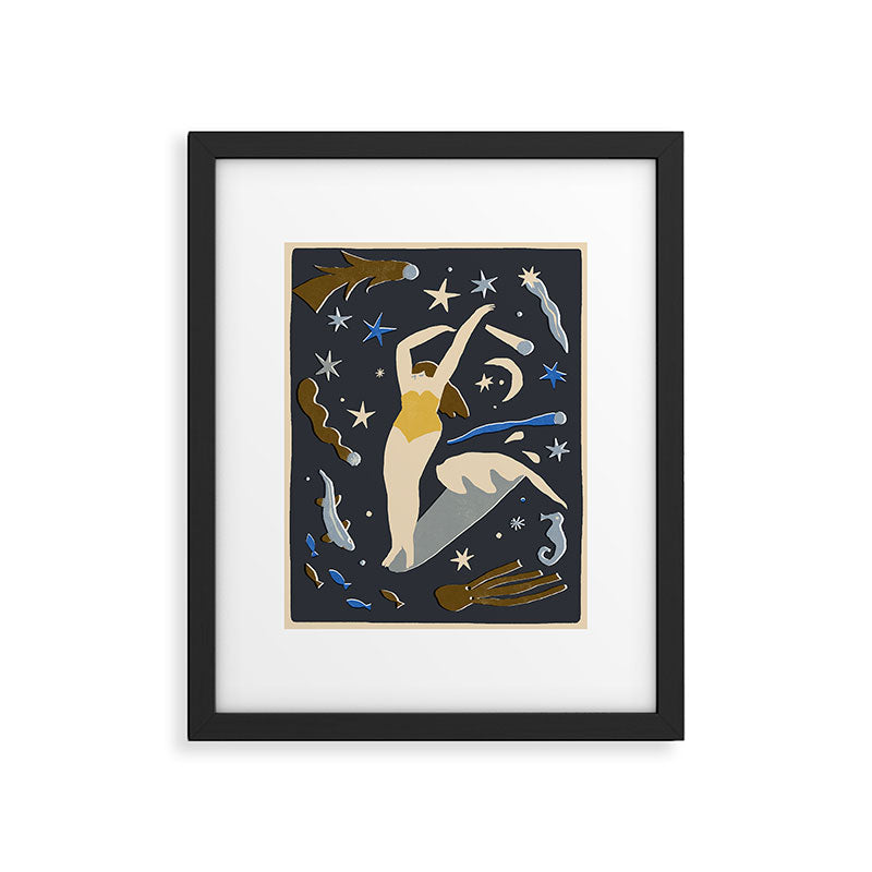 Space surf Framed Art Print Gallery Image 5