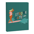 Strong and cute Canvas Print Gallery Image 8