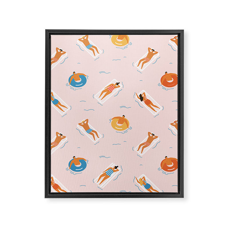 Summer fun Framed Canvas Print Gallery Image 8