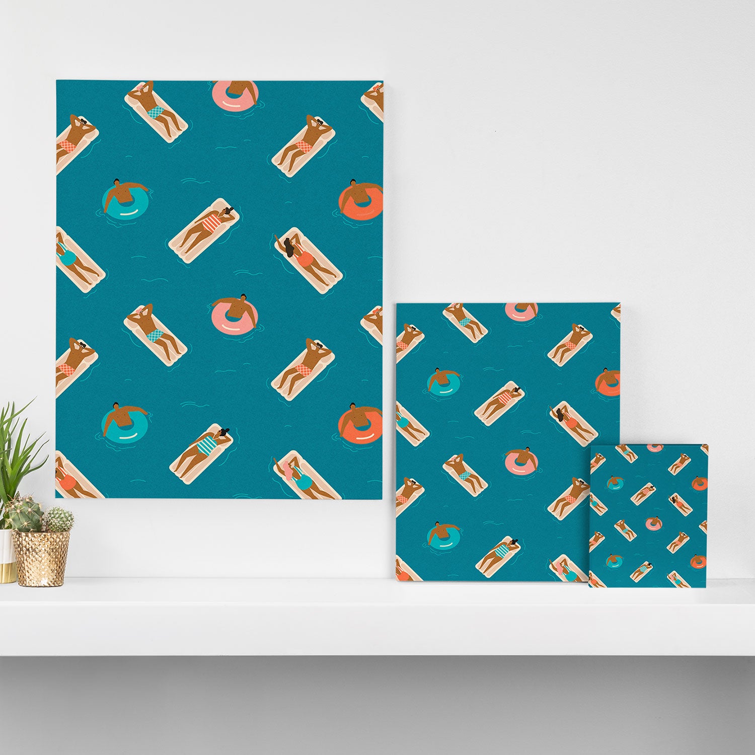 Summertime Canvas Print Gallery Image 3