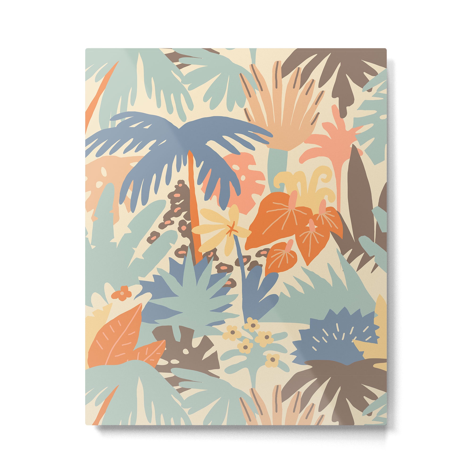 Sunny jungle Metal Print Gallery Image 6