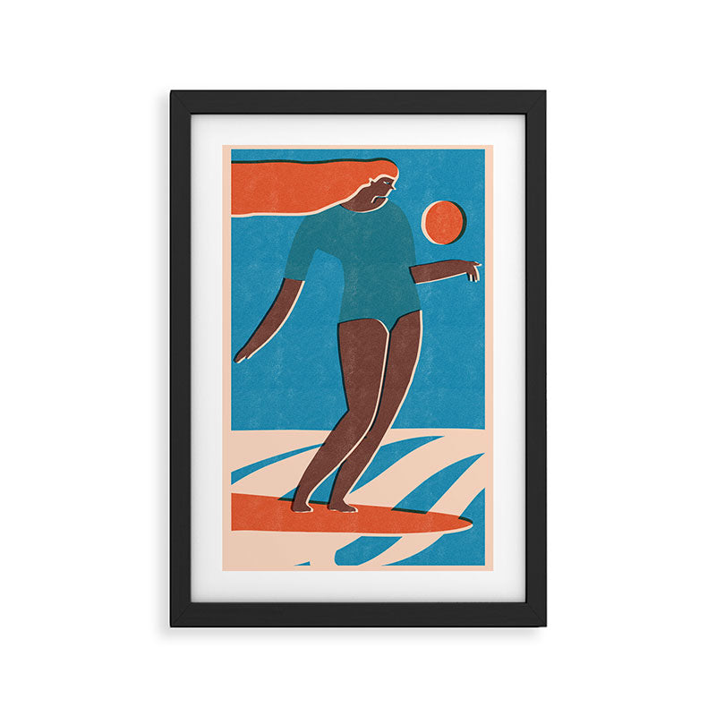 Sunset fun Framed Art Print Gallery Image 2