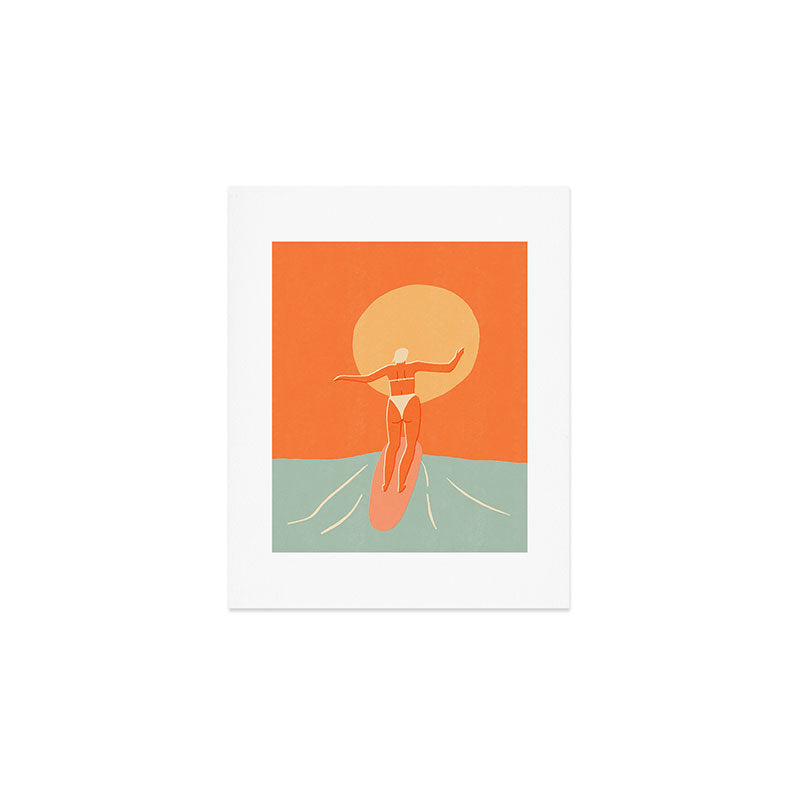 Sunshine girl Art Print Gallery Image 1
