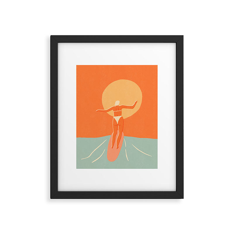 Sunshine girl Framed Art Print Gallery Image 5