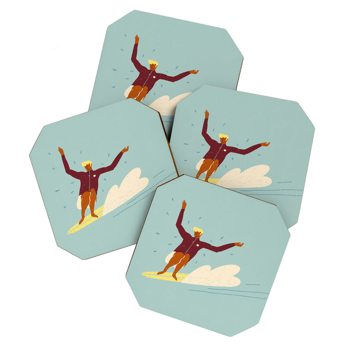 Surf buddy Coaster Gallery Image 1