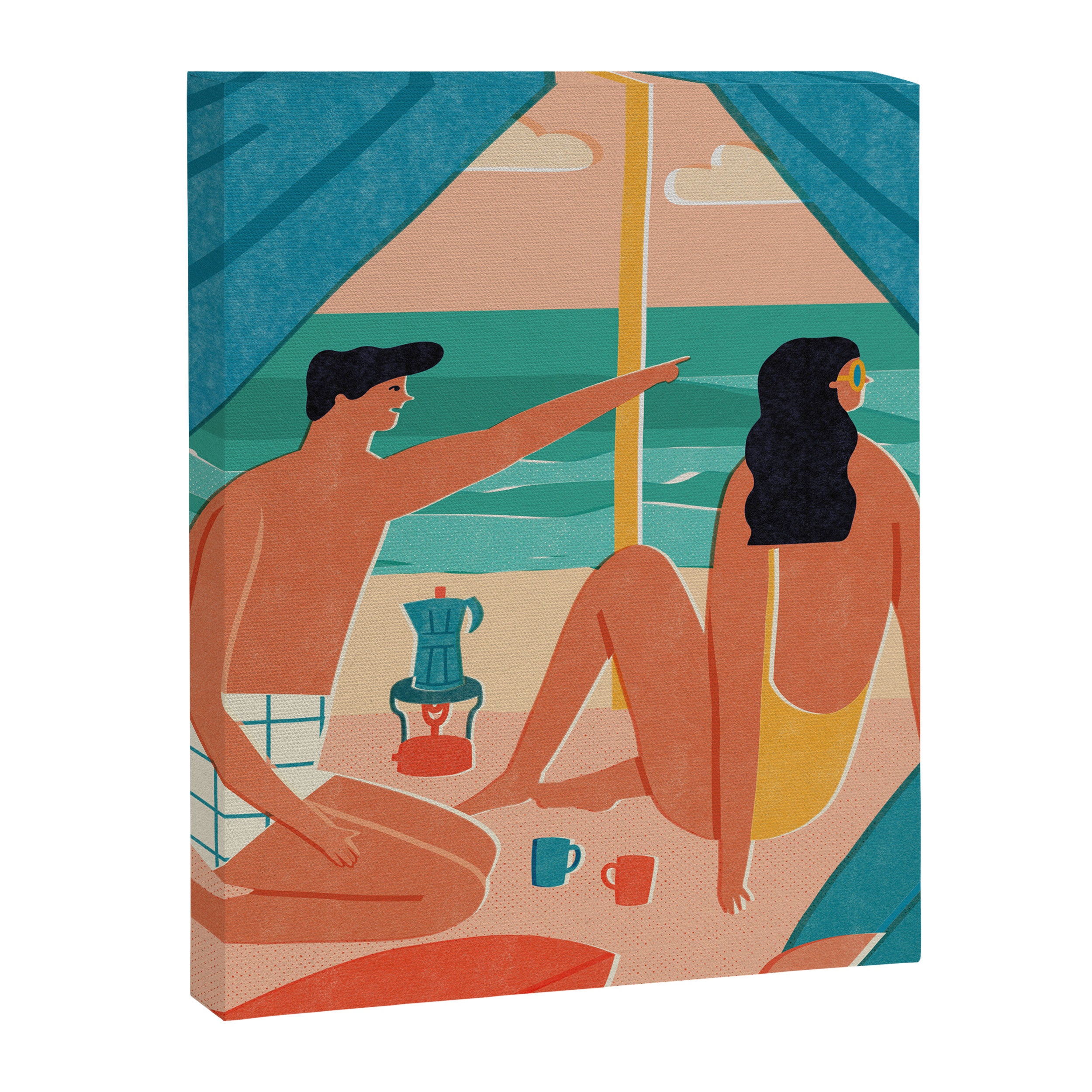 Surf camp Canvas Print Gallery Image 8