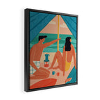 Surf camp Framed Canvas Print Gallery Image 2