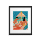 Surf camp Framed Art Print Gallery Image 6