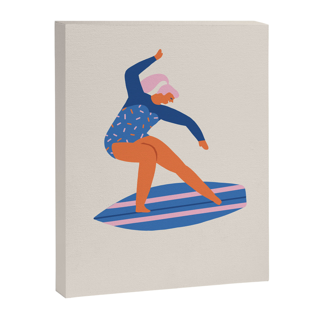 Surf girl Canvas Print Gallery Image 8