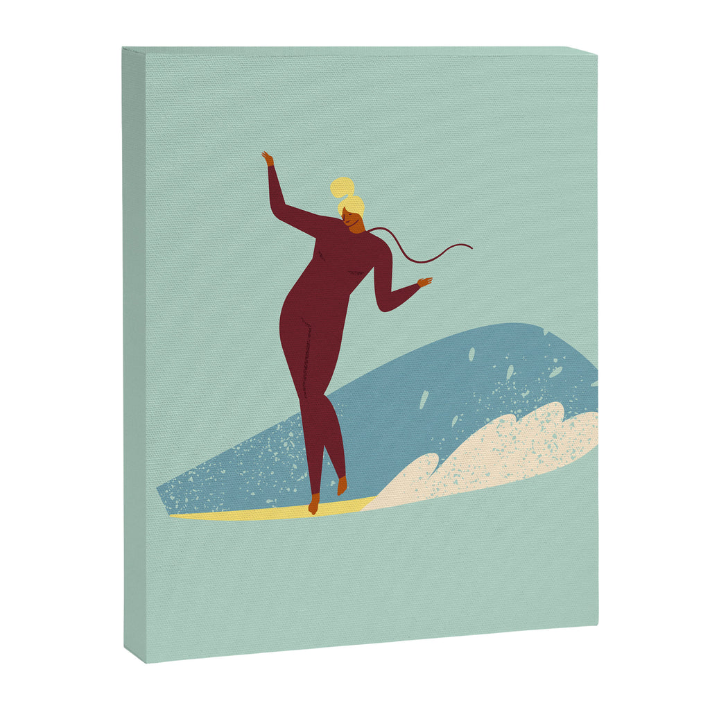 Surf girl Canvas Print Gallery Image 6
