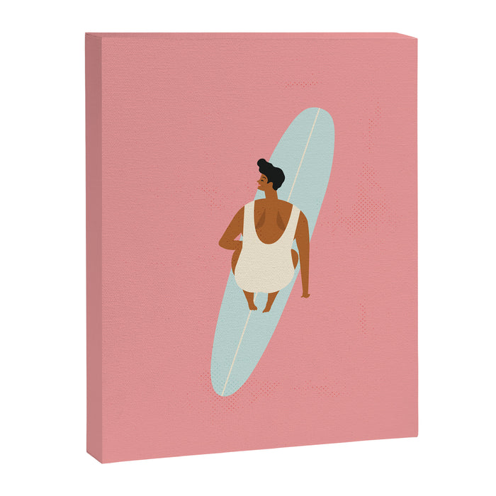 Surf girl Canvas Print Gallery Image 1