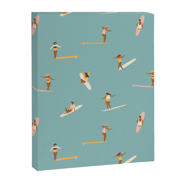 Surf girls Canvas Print Gallery Image 1