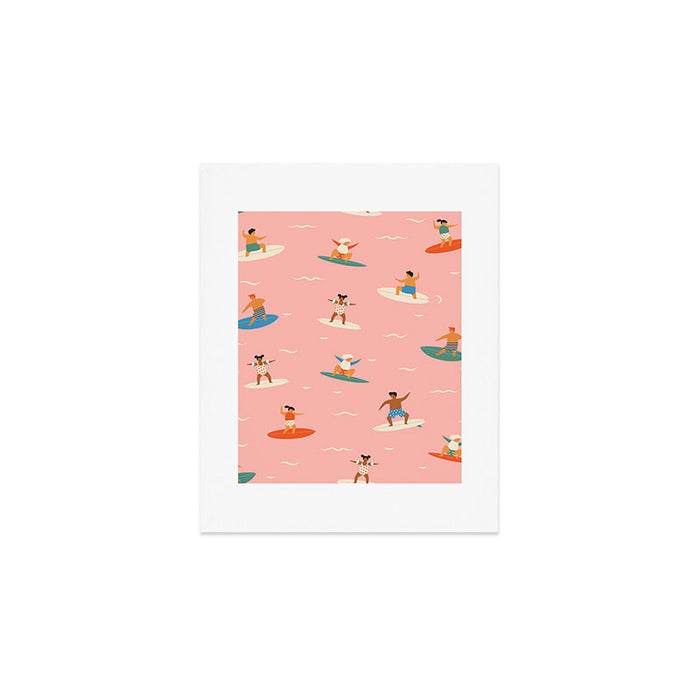 Surf kids Art Print Gallery Image 1