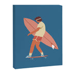 Surf poster Canvas Print Gallery Image 6