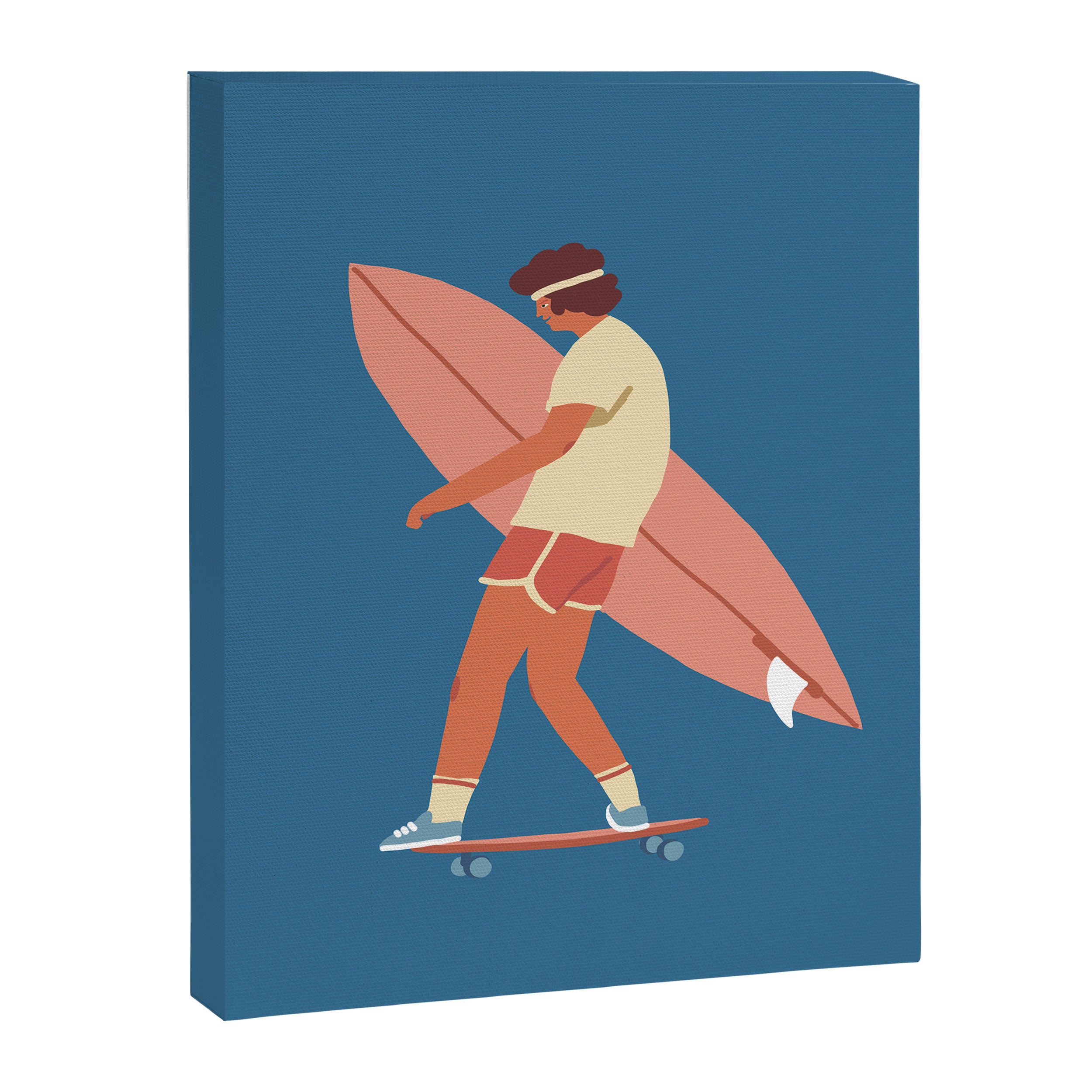 Surf poster Canvas Print Gallery Image 6