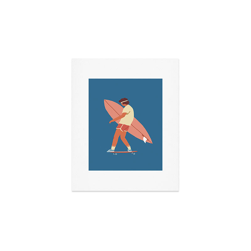 Surf poster Art Print Gallery Image 1