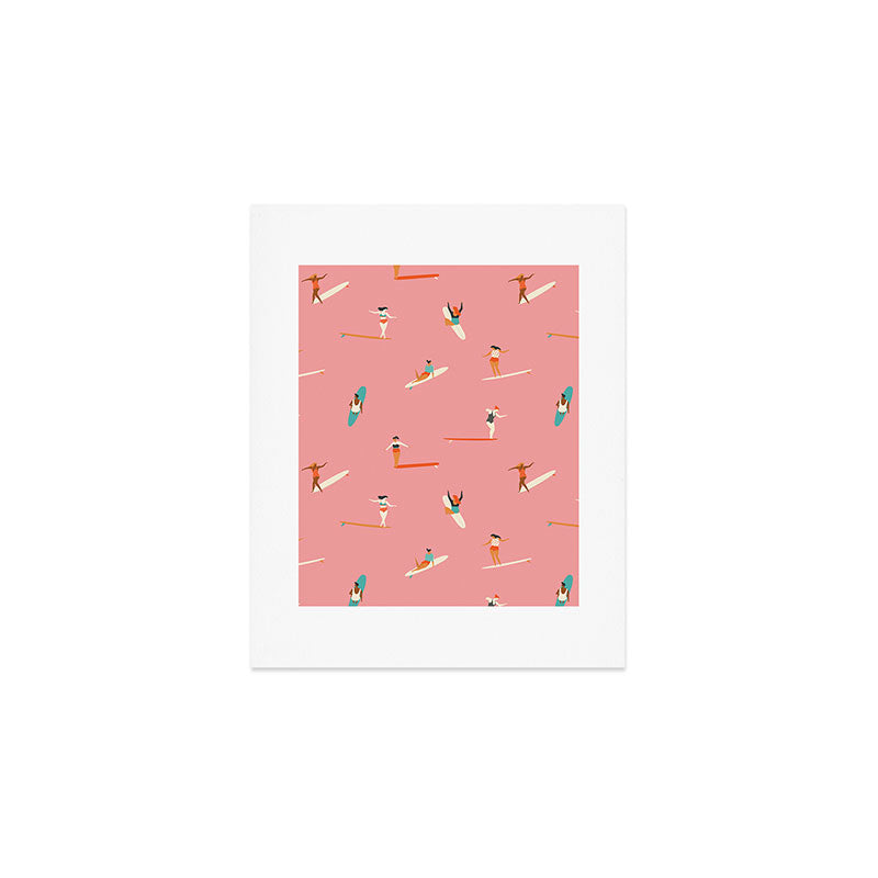 Surf sistas Art Print Gallery Image 1