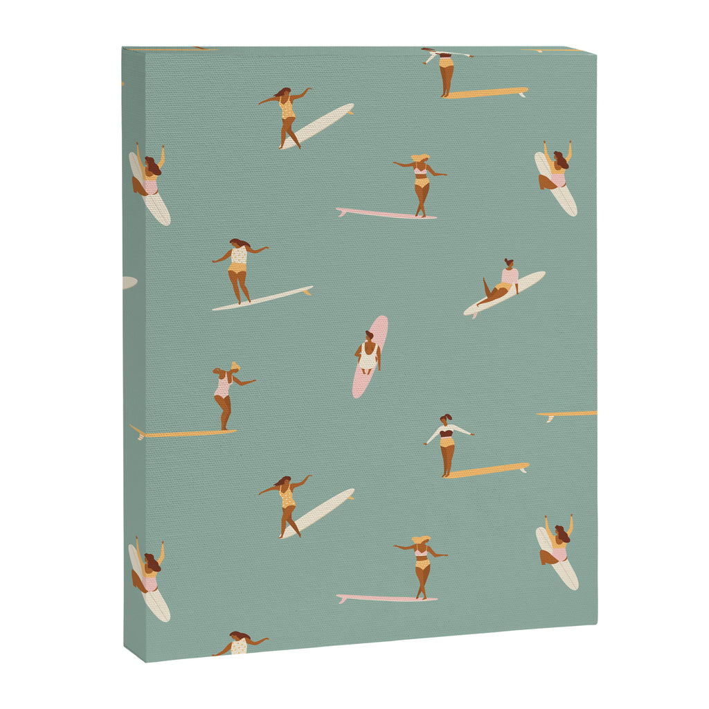 Surf sistas Canvas Print Gallery Image 8
