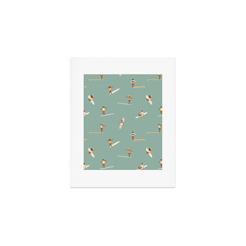 Surf sistas Art Print Gallery Image 1