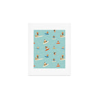 Surfing kids Art Print Gallery Image 1