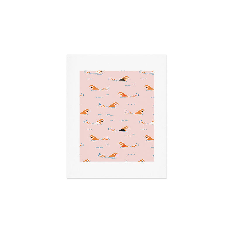 Swimming pool Art Print Gallery Image 1