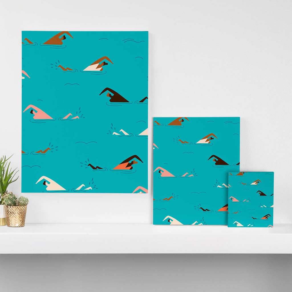 Swimming pool Canvas Print Gallery Image 3