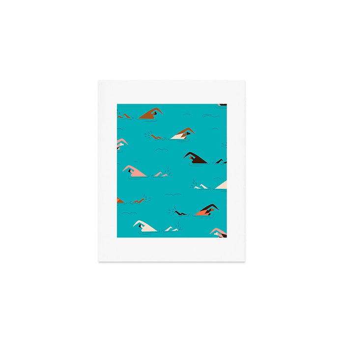 Swimming pool Art Print Gallery Image 1