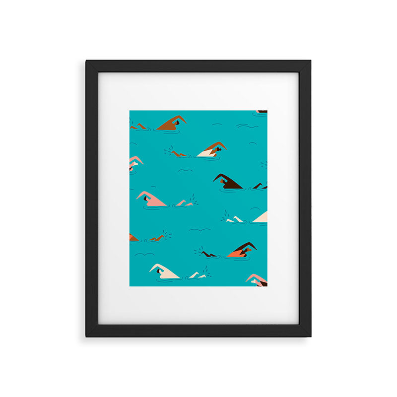 Swimming pool Framed Art Print Gallery Image 6