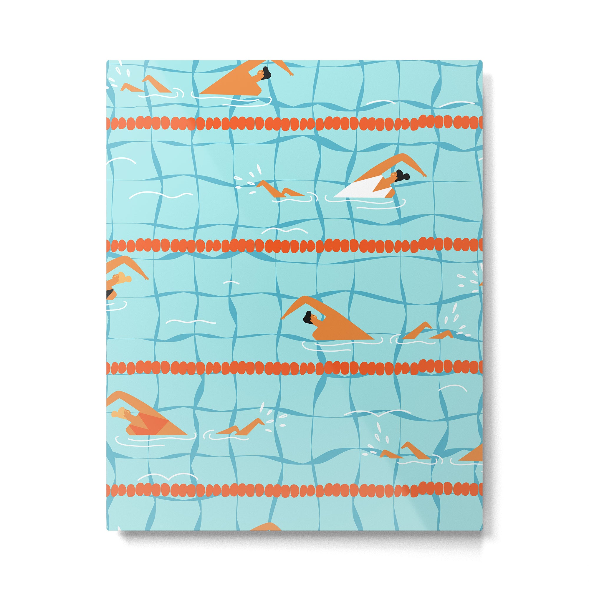 Swimming pool Metal Print Gallery Image 6