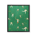 Tennis players Framed Canvas Print Gallery Image 8