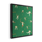 Tennis players Framed Canvas Print Gallery Image 2