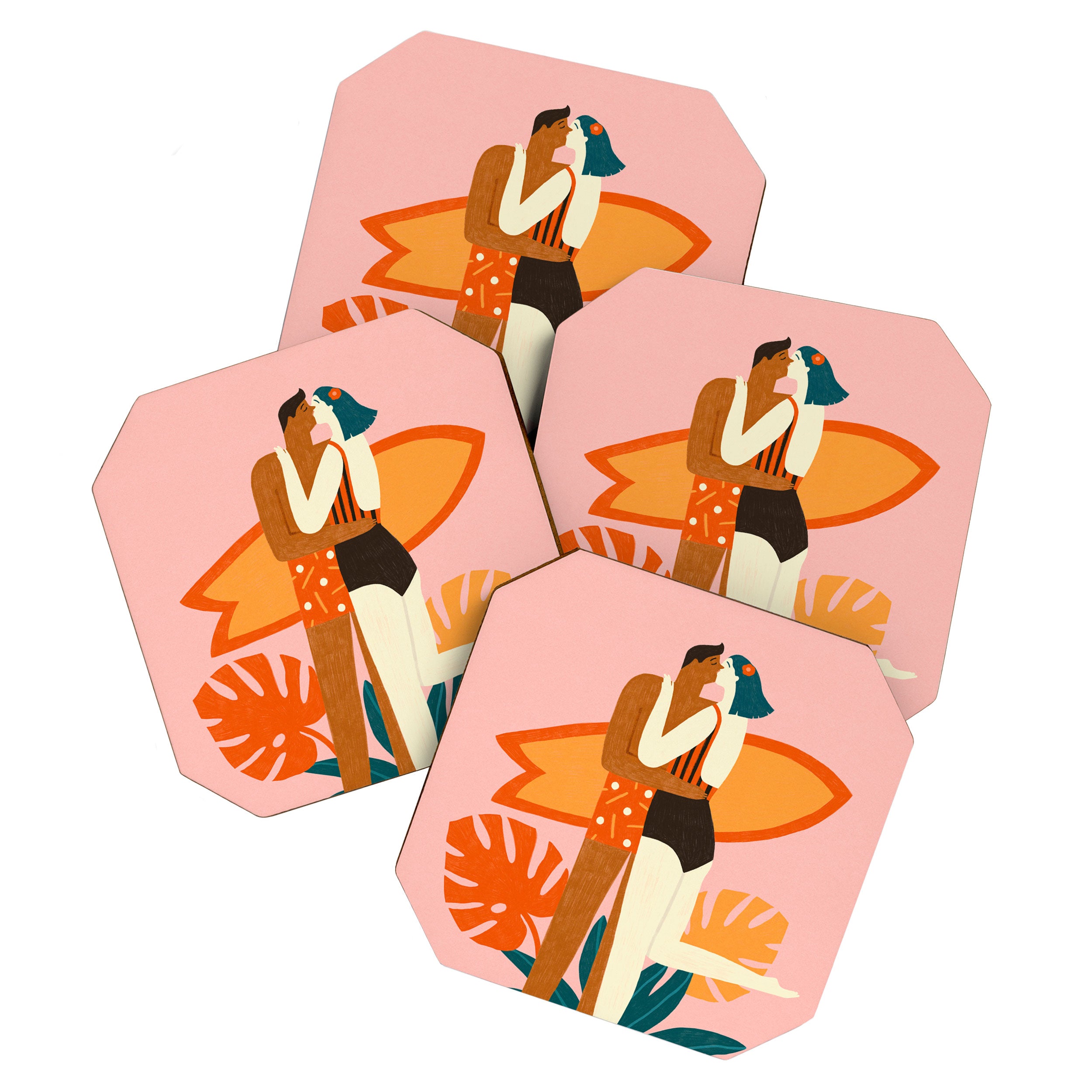 The kiss Coaster Gallery Image 1