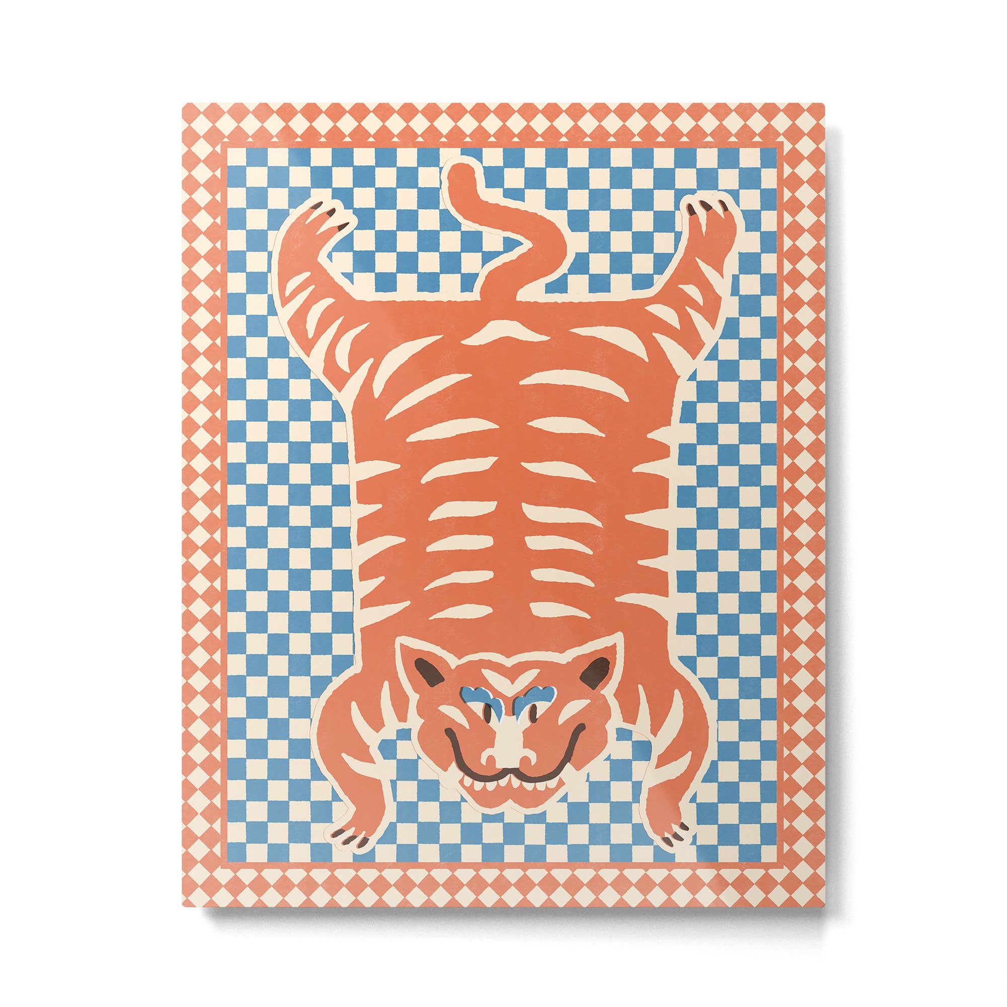 Tibetan tiger  Metal Print Gallery Image 4