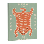 Tiger Meow or Never Canvas Print Gallery Image 6
