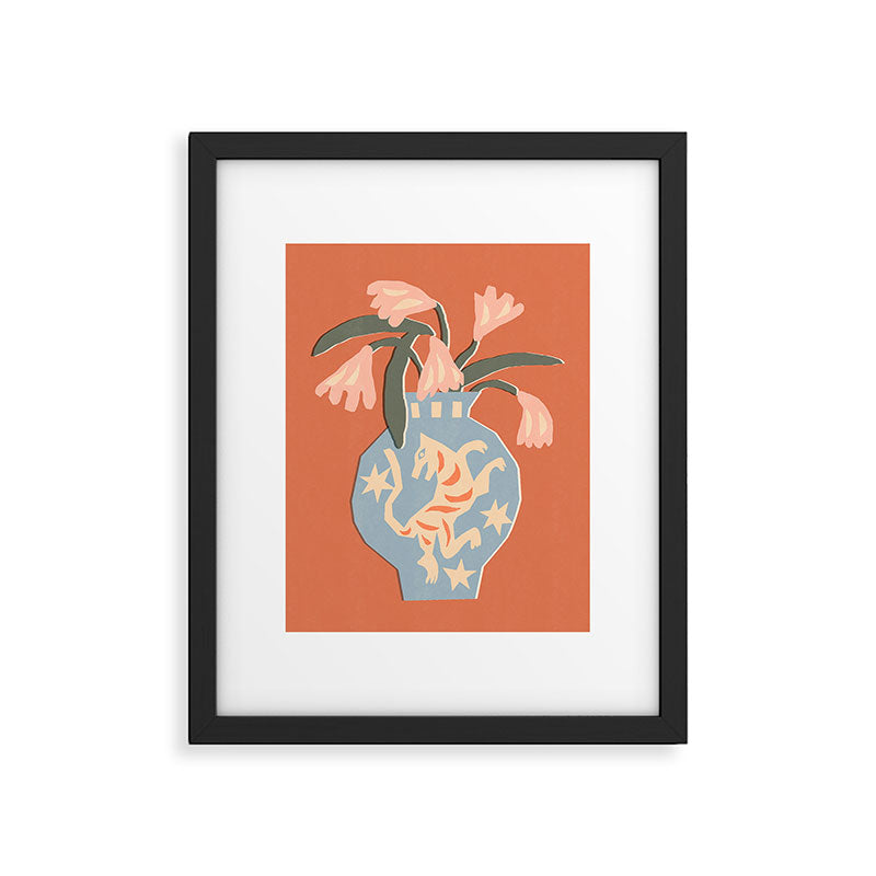 Tiger Vase Framed Art Print Gallery Image 5