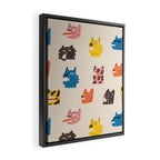 Tigers Framed Canvas Print Gallery Image 2