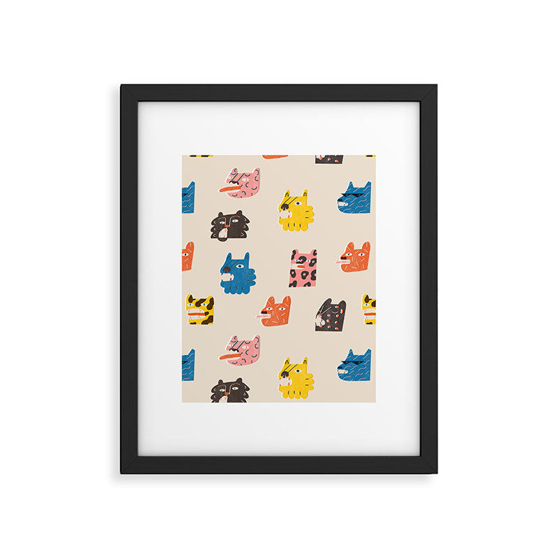 Tigers Framed Art Print Gallery Image 6