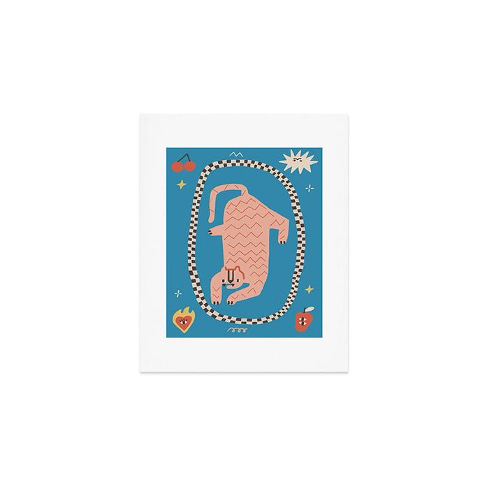 Trippy tigers Art Print Gallery Image 1