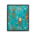 Underwater Framed Canvas Print Gallery Image 8