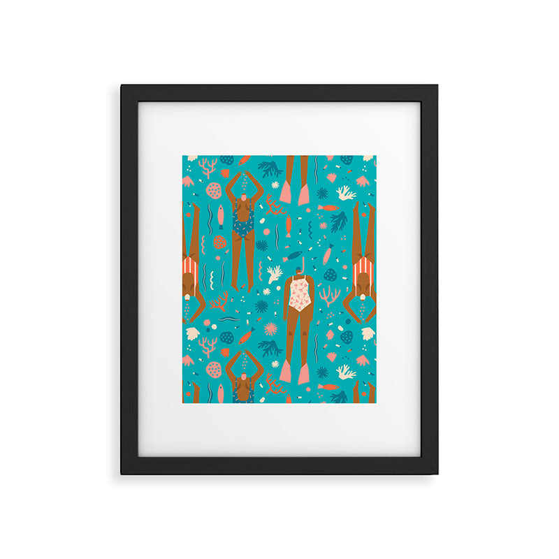 Underwater Framed Art Print Gallery Image 6
