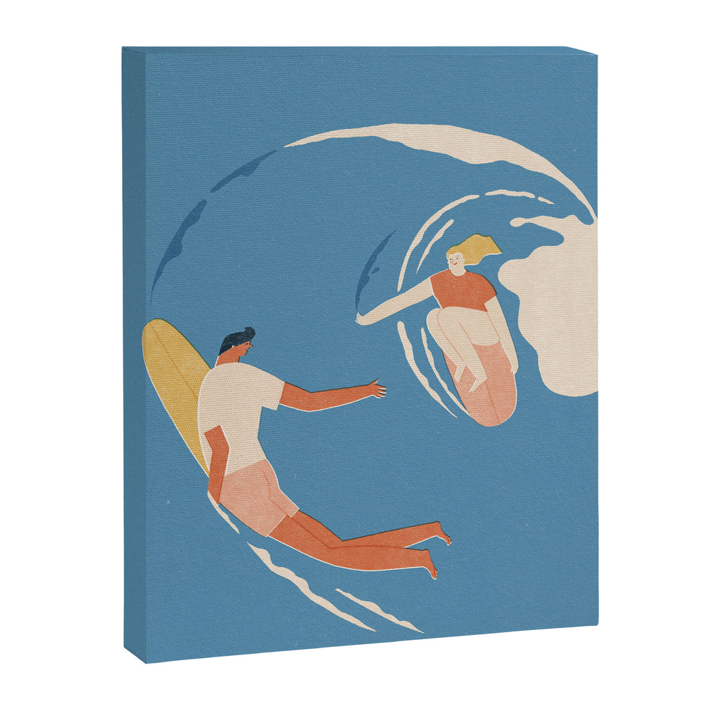 Wave lovers Canvas Print Gallery Image 6