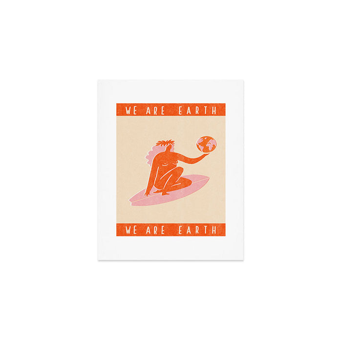 We are Earth Art Print Gallery Image 1