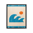 We are ocean Framed Canvas Print Gallery Image 6