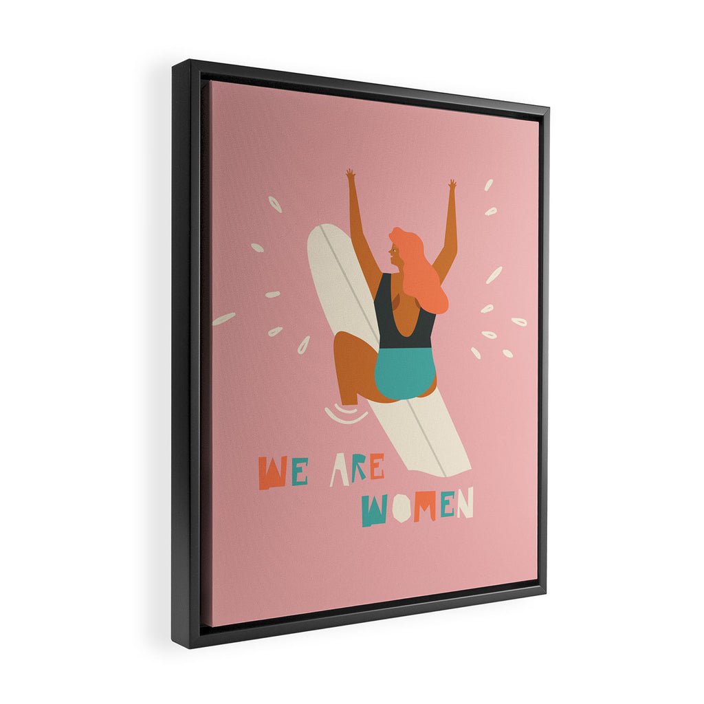 We are women Framed Canvas Print Gallery Image 2