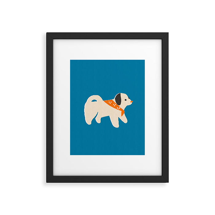 Woof! Framed Art Print Gallery Image 1
