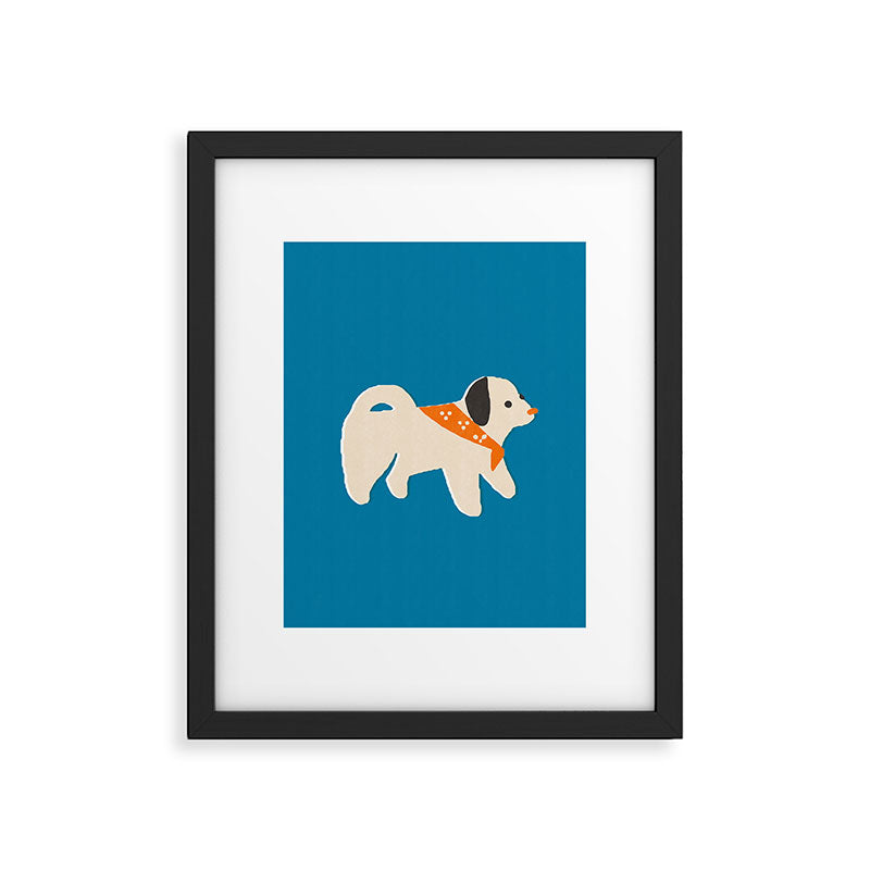 Woof! Framed Art Print Gallery Image 6