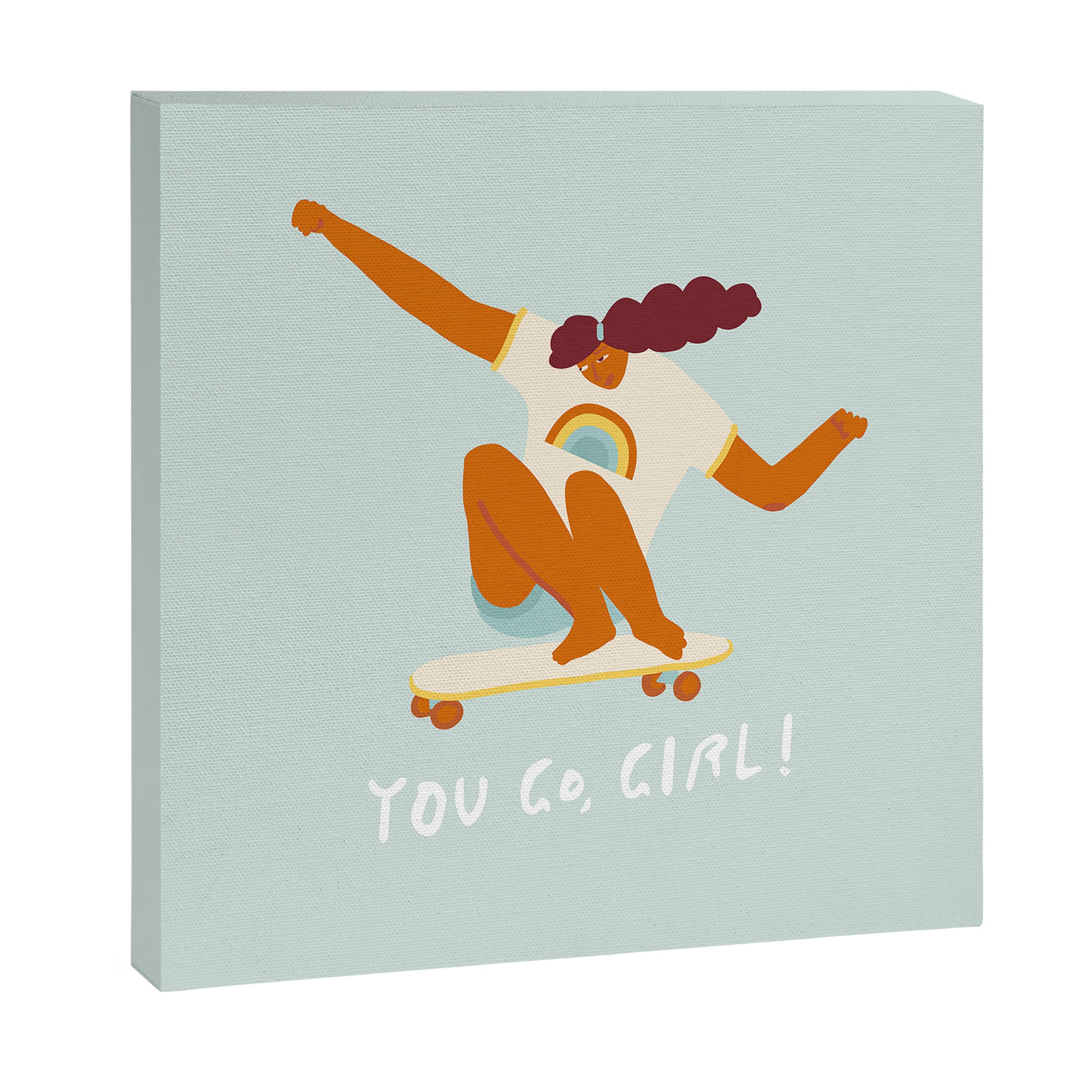 You go, girl! Canvas Print Gallery Image 3